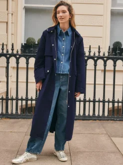 marine - Imperméable à capuche Résistant à la douche