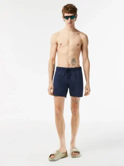 marine - Lacoste Short léger de bain