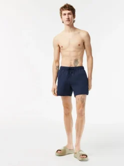 marine - Lacoste Short léger de bain