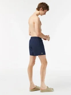 marine - Lacoste Short léger de bain