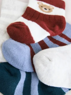marine - Lot de 5 chaussettes pour bébé (0mois-2ans)