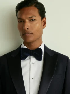 marine - Nœud papillon Reiss Hike en velours