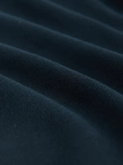 marine - Pantalon d’école extensible riche en coton à enfiler (3-16ans)