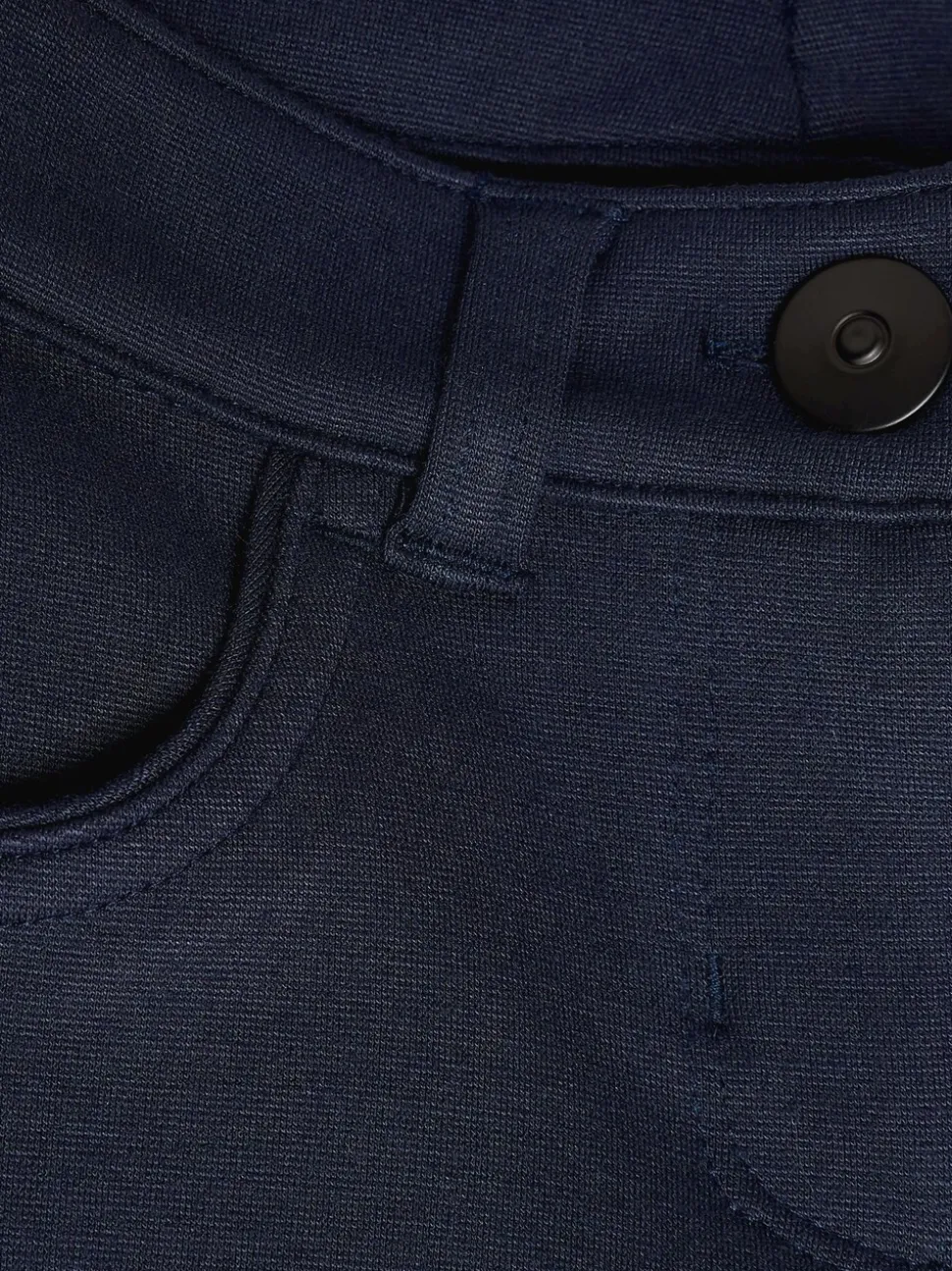 marine - Pantalon d'école skinny extensible en jersey (3-18ans)