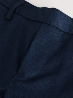 marine - Pantalon droit formel pour l'école (3-17ans)