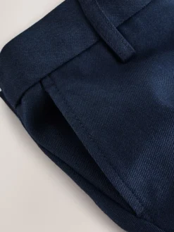 marine - Pantalon droit formel pour l'école (3-17ans)