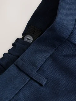 marine - Pantalon droit formel pour l'école (3-17ans)