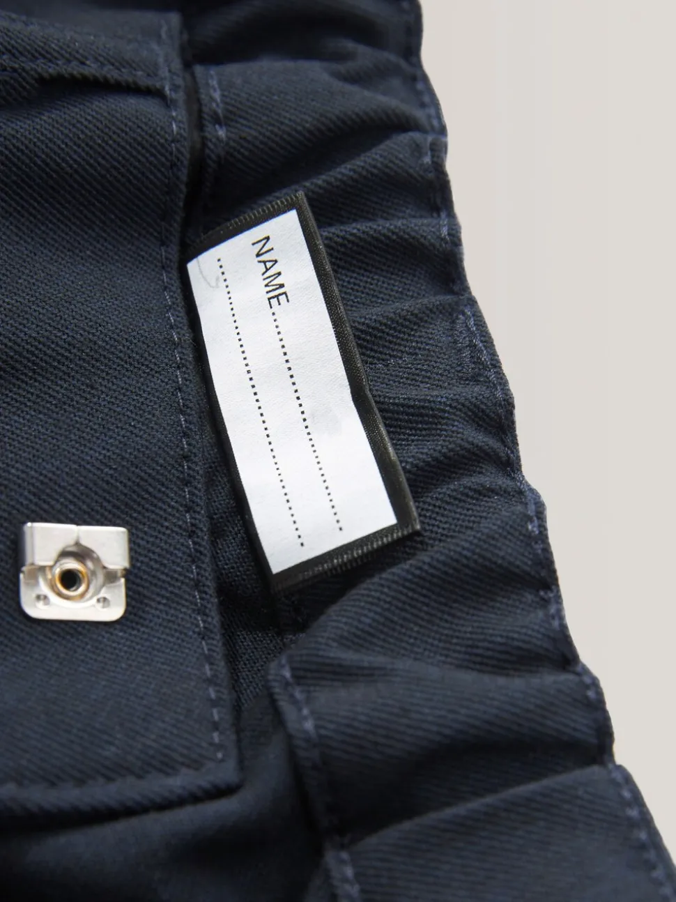 marine - Pantalon scolaire à plis (3-17ans)