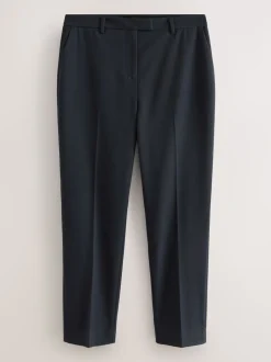 marine - Pantalon slim ajusté