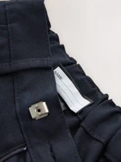 marine - Pantalons d’école à coupe standard, jambes plus longues (3-17ans)