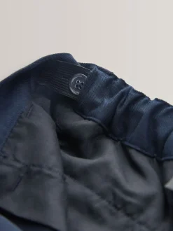 marine - Pantalons d’école Coupe droite (3-17ans)