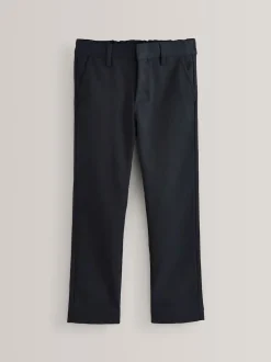 marine - Pantalons d’école Coupe droite (3-17ans)