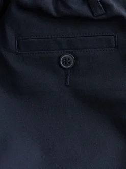 marine - Pantalons Skinny School habillés extensibles à enfiler (3-17ans)