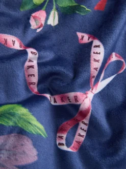marine - Peignoir Baker by Ted Baker à imprimé fleuri