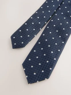 Marine À pois - Cravate (3-16 ans)