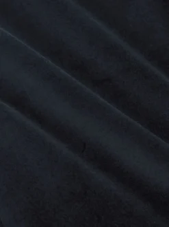 marine - Reiss Apsara Blazer en velours à boutonnage simple habillé