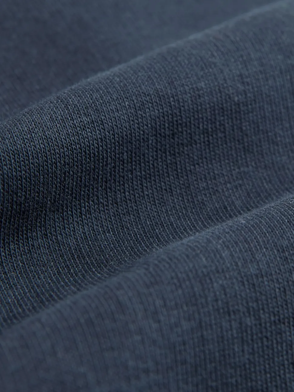 marine - Short à poche zippée en jersey brossé