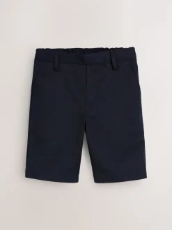 marine - Short d'école à devant plat (3-14ans)