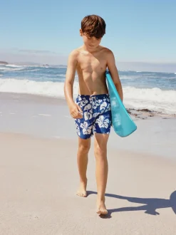 marine - Shorts de bain imprimés (3-16yrs)