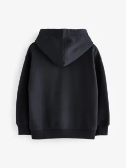 marine - Superdry Logo Sweat-shirt à capuche