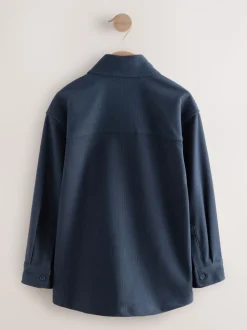 marine - Surchemise zippée en velours côtelé (3-16ans)