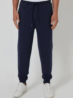 marine - Threadbare Cotton Blend Joggers