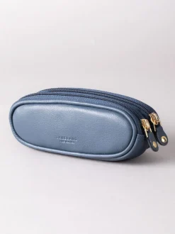 marine - Étui Lakeland en cuir à deux verres
