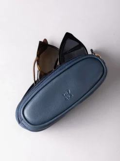marine - Étui Lakeland en cuir à deux verres