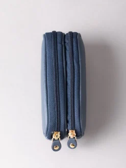 marine - Étui Lakeland en cuir à deux verres