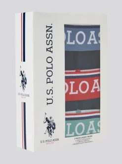 marine - U.S. Polo Assn. Lot de 3 malles