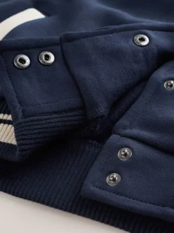 marine - Veste brodée Varsity (3-16ans)