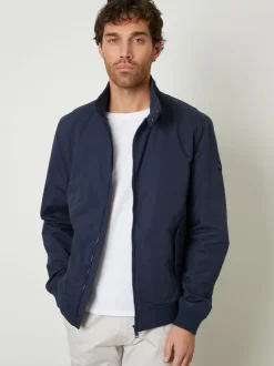 marine - Veste Harrington zippée Threadbare