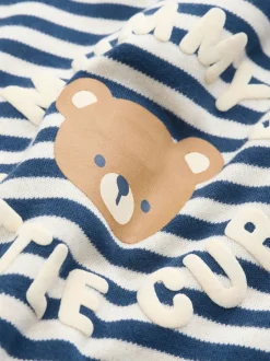 Marine Rayure Mummys Little Cub - Bébé Family Combinaison de nuit (0-2yrs)