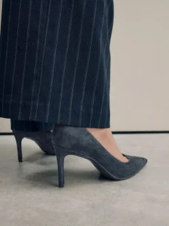 Marine Suede - Chaussures de milieu de terrain en cuir