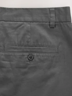 Marine/Charbon - Slim Fit (Slim Fit) - Short chino extensible 2 Pack
