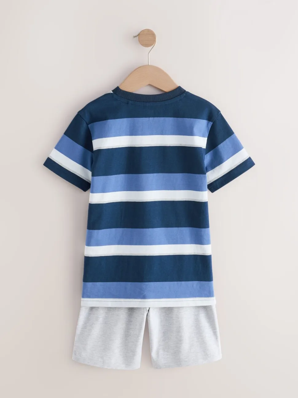 Marine/Gris - Pyjama court 3 Pack (3-16ans)