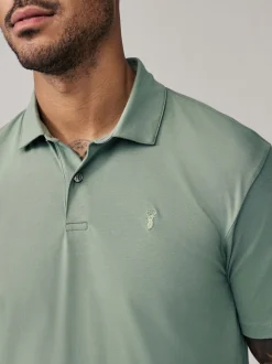 Marine/Noir/Gris/Blanc/Vert sauge Vert - Slim Fit (Slim Fit) - Polo en jersey Manches courtes 5 Pack