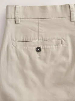 Marine/Pierre - Ajustement lâche - Short chino extensible 2 Pack