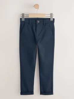 Marine/Pierre - Lot de 2 pantalons chino skinny extensible (3-17ans)