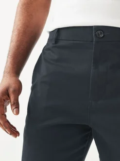 Marine/Pierre - Slim Fit (Slim Fit) - Short chino extensible 2 Pack