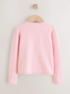 Marl rose - Cardigan (3 à 10 ans)