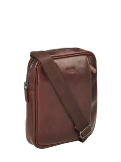 Marron - Besace OSPREY LONDON Carter en cuir petit format