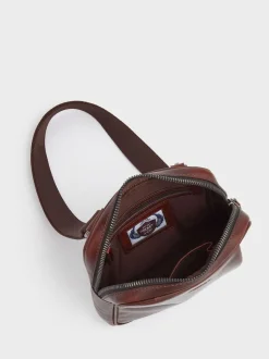 Marron - Besace OSPREY LONDON Carter en cuir petit format