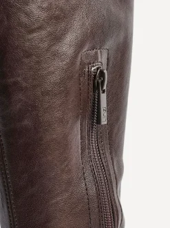 Marron - Bottes extensibles Linzi Hallie hautes