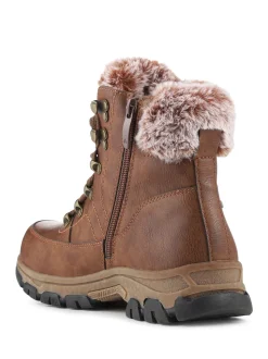 Marron - Bottes météo Pavers imperméables coupe large