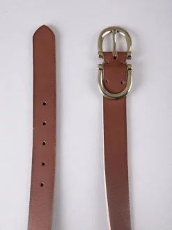 Marron - Ceinture Lakeland Leather Bowness en daim à double boucle