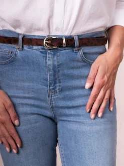 Marron - Ceinture Lakeland Leather Kirkby