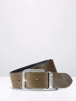 Marron - Ceinture Levi's® en cuir réversible