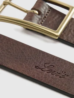 Marron - Ceintures Levi's® à boucle rectangulaire avec Logo