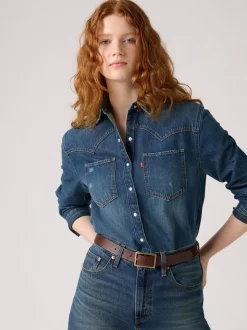 Marron - Ceintures Levi's® à boucle rectangulaire avec Logo